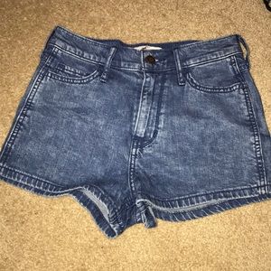 Hollister high waisted shorts